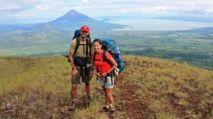 Volcano El Hoyo Trek Campsite in Nicaragua
